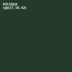 #253B2A - Heavy Metal Color Image