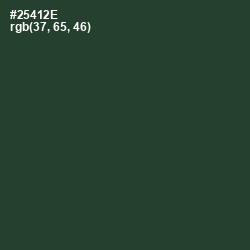 #25412E - Lunar Green Color Image