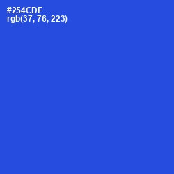 #254CDF - Mariner Color Image