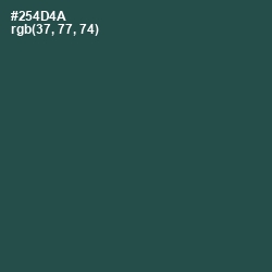 #254D4A - Plantation Color Image