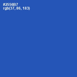 #2556B7 - Cerulean Blue Color Image