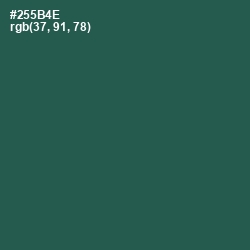 #255B4E - Plantation Color Image