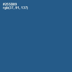 #255B89 - St Tropaz Color Image