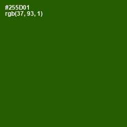 #255D01 - Green House Color Image