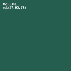 #255D4E - Plantation Color Image