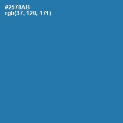 #2578AB - Astral Color Image