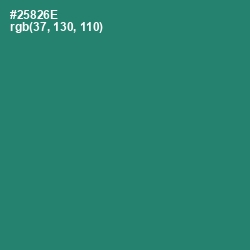 #25826E - Eucalyptus Color Image