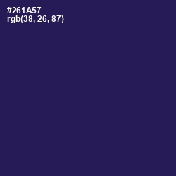 #261A57 - Port Gore Color Image