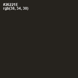 #26221E - Zeus Color Image