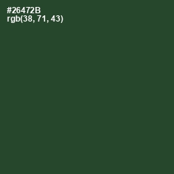 #26472B - Lunar Green Color Image