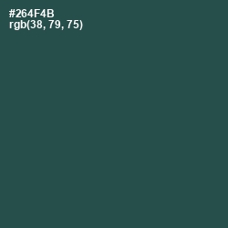 #264F4B - Plantation Color Image