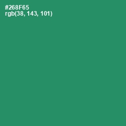 #268F65 - Eucalyptus Color Image