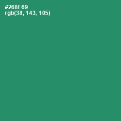 #268F69 - Eucalyptus Color Image