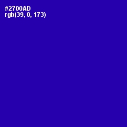 #2700AD - Blue Gem Color Image