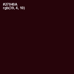 #27040A - Sepia Black Color Image