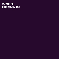 #27092E - Jacaranda Color Image