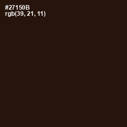 #27150B - Coffee Bean Color Image
