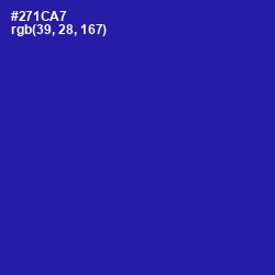 #271CA7 - Jacksons Purple Color Image