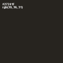 #27241F - Zeus Color Image
