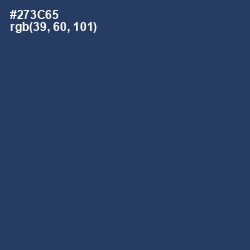 #273C65 - Rhino Color Image