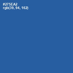 #275EA2 - Azure Color Image