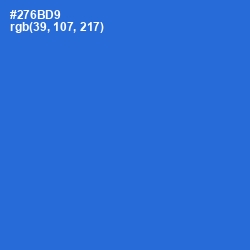#276BD9 - Mariner Color Image