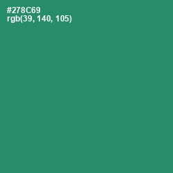 #278C69 - Eucalyptus Color Image