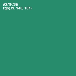 #278C6B - Eucalyptus Color Image