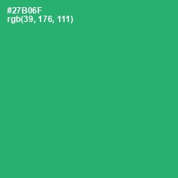 #27B06F - Jade Color Image