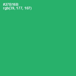 #27B16B - Jade Color Image