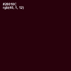 #28010C - Sepia Black Color Image
