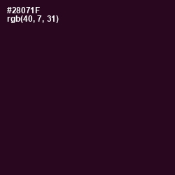 #28071F - Gondola Color Image