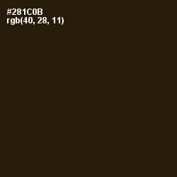 #281C0B - Cannon Black Color Image