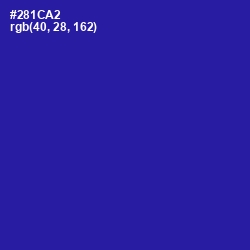#281CA2 - Jacksons Purple Color Image