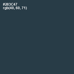 #283C47 - Tuna Color Image
