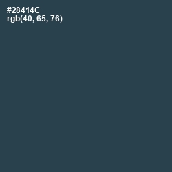 #28414C - Blue Dianne Color Image