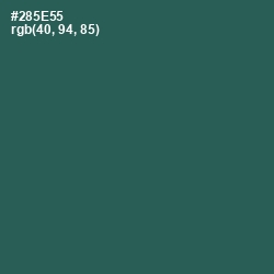#285E55 - Spectra Color Image