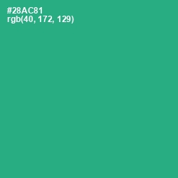 #28AC81 - Jungle Green Color Image