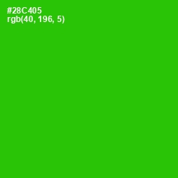 #28C405 - Harlequin Color Image