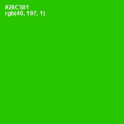 #28C501 - Harlequin Color Image