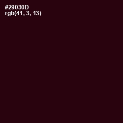 #29030D - Sepia Black Color Image