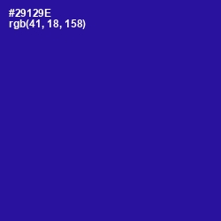 #29129E - Blue Gem Color Image
