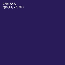 #291A5A - Valhalla Color Image