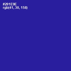 #291E9E - Blue Gem Color Image