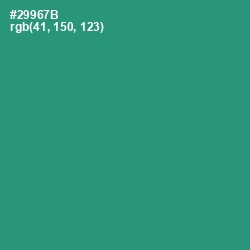 #29967B - Eucalyptus Color Image
