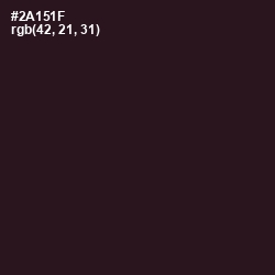 #2A151F - Gondola Color Image