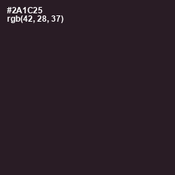 #2A1C25 - Revolver Color Image