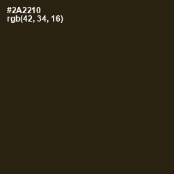 #2A2210 - Mikado Color Image