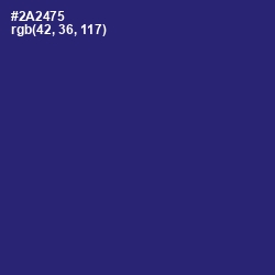 #2A2475 - Jacarta Color Image
