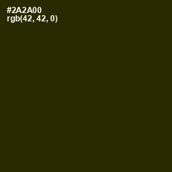 #2A2A00 - Onion Color Image